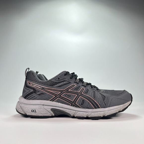 ASICS Gel-Venture 7 Graphite Grey Trail Running Shoes 1012A476 Women’s Size 9 - Picture 1 of 10